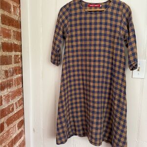 Pyne & Smith linen shift dress